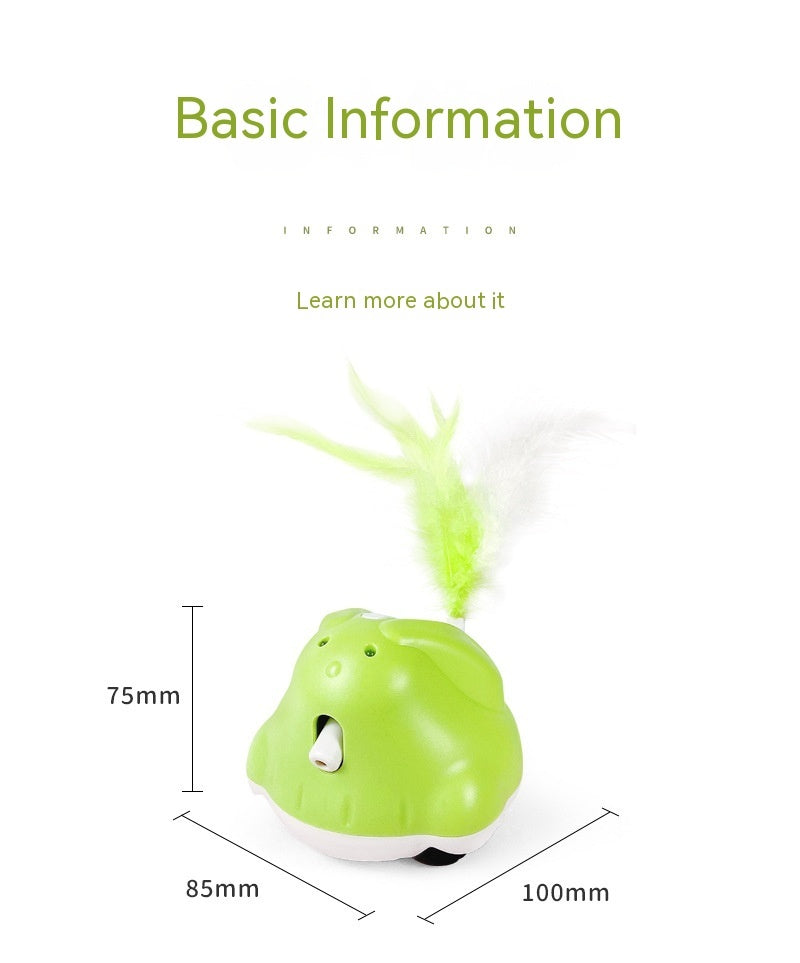 KFX-9230909 Dynamic Self-Interactive Laser Cat Teaser Toy with Adjustable Features