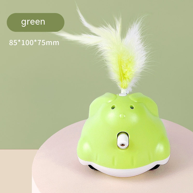 KFX-9230909 Dynamic Self-Interactive Laser Cat Teaser Toy with Adjustable Features