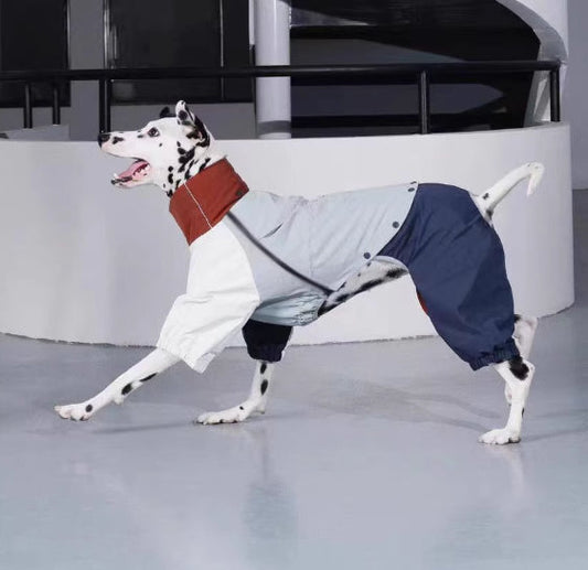 KFX-9234621 Outdoor Four-Legged Anti-Dirty Shell Jacket for Medium-Sized Dogs