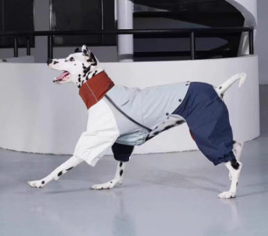 KFX-9234621 Outdoor Four-Legged Anti-Dirty Shell Jacket for Medium-Sized Dogs