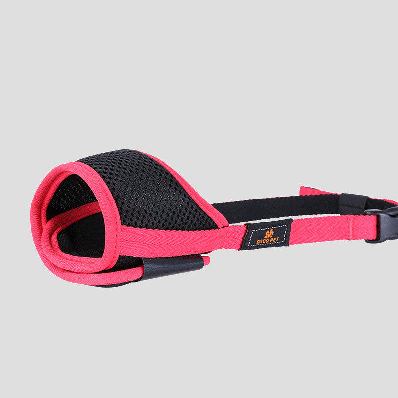 KFX-9239101 Dog Mouth Cover for Small and Large Pets - Anti-Bite, Anti-Bark, Adjustable Cloth Design in Various Colors