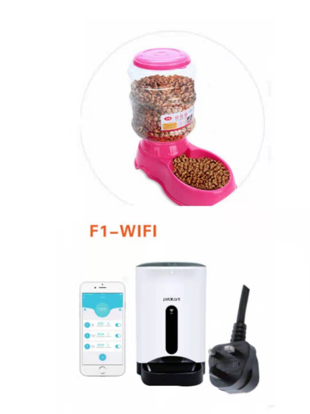 KFX-9239613 Automatic 3.5L Pet Feeding and Drinking Station for Cats and Dogs
