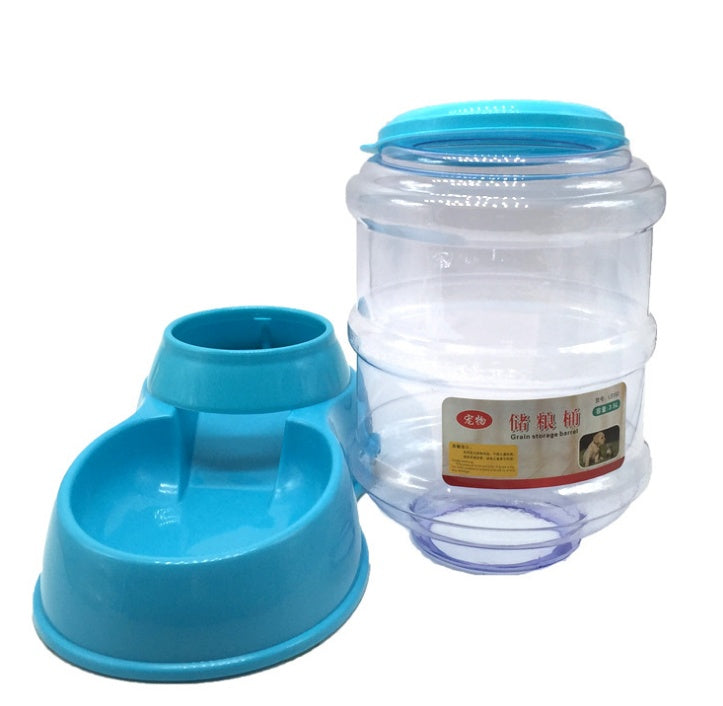 KFX-9239613 Automatic 3.5L Pet Feeding and Drinking Station for Cats and Dogs