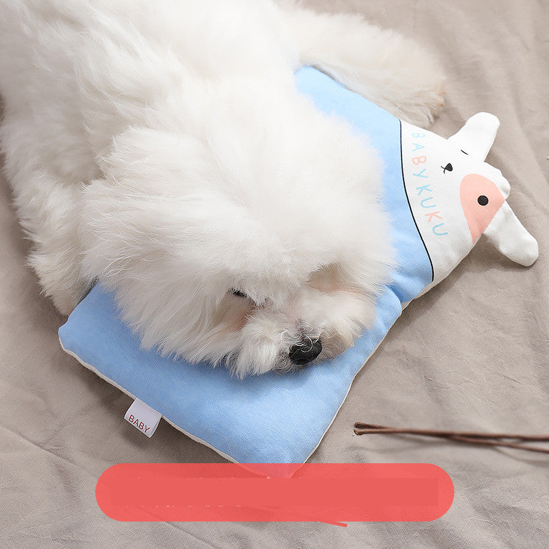KFX-9242429 Oval and Square Cotton Sleeping Mat for Small to Medium Dogs and Cats in Multiple Colors