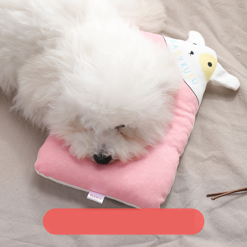 KFX-9242429 Oval and Square Cotton Sleeping Mat for Small to Medium Dogs and Cats in Multiple Colors