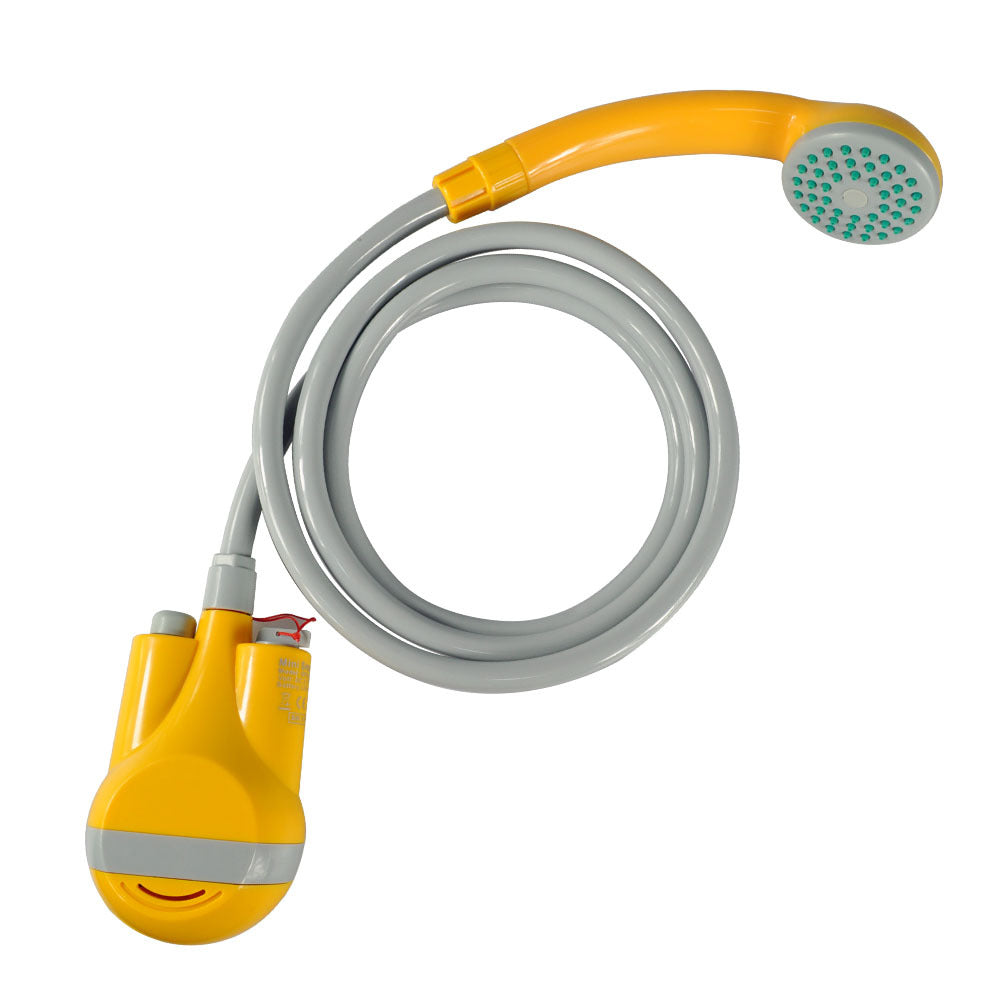 KFX-9243453 Portable Outdoor Electric Shower with Automatic Water Feeding - Compact Design, Lightweight and Easy to Use
