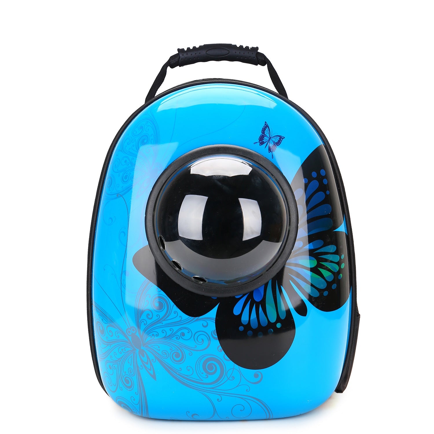 KFX-9245245 Space Capsule Pet Carrier Bag - Durable PC and Oxford Fabric with Ample Room for Comfort
