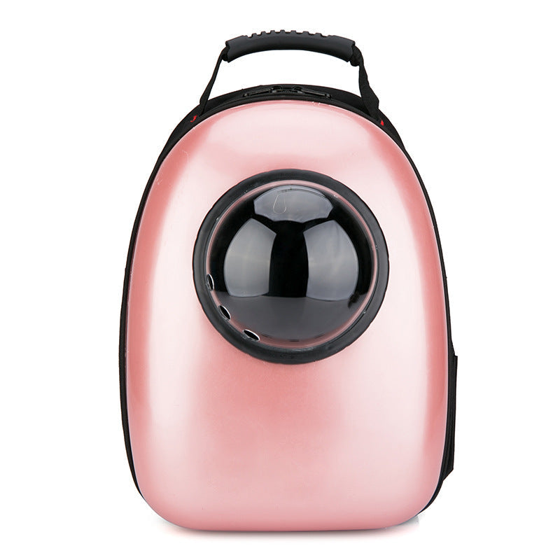 KFX-9245245 Space Capsule Pet Carrier Bag - Durable PC and Oxford Fabric with Ample Room for Comfort