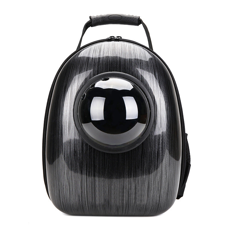 KFX-9245245 Space Capsule Pet Carrier Bag - Durable PC and Oxford Fabric with Ample Room for Comfort