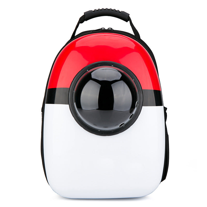 KFX-9245245 Space Capsule Pet Carrier Bag - Durable PC and Oxford Fabric with Ample Room for Comfort