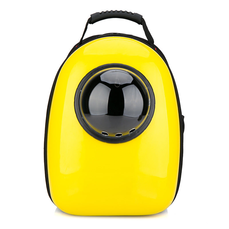 KFX-9245245 Space Capsule Pet Carrier Bag - Durable PC and Oxford Fabric with Ample Room for Comfort