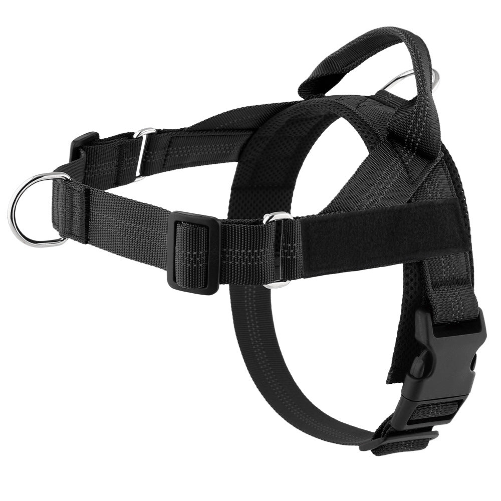 KFX-9245373 Lightweight Dog Breast Strap with Hand-Holding Rope - Multiple Colors Available
