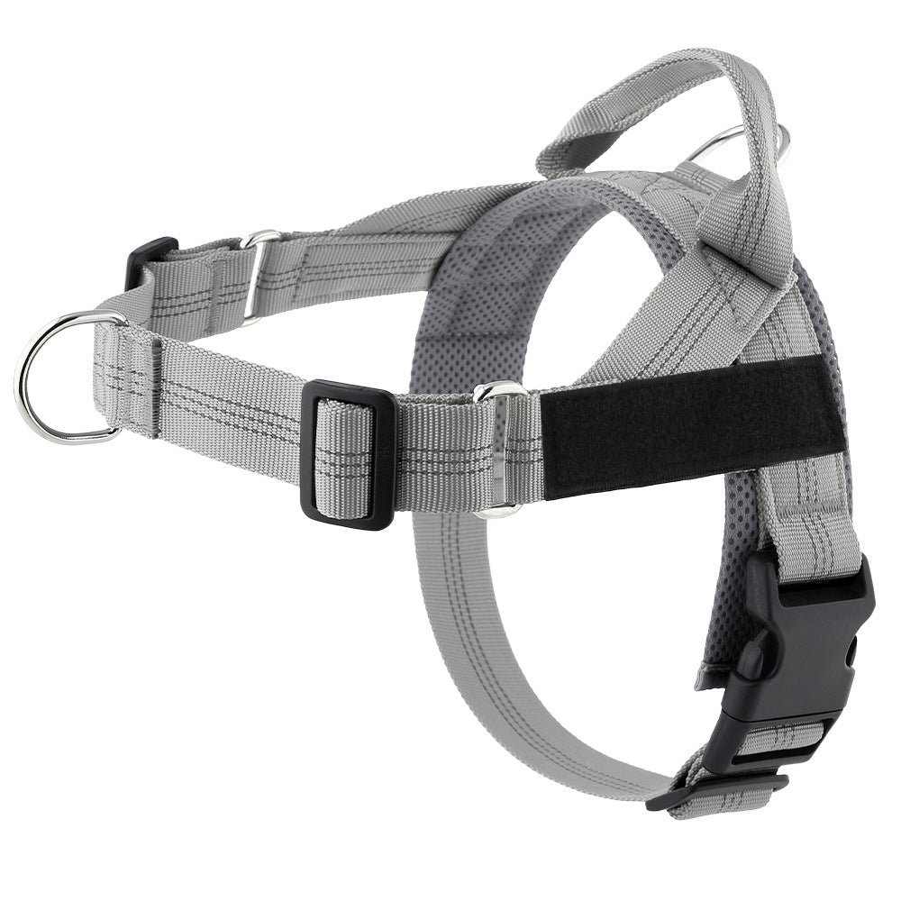 KFX-9245373 Lightweight Dog Breast Strap with Hand-Holding Rope - Multiple Colors Available