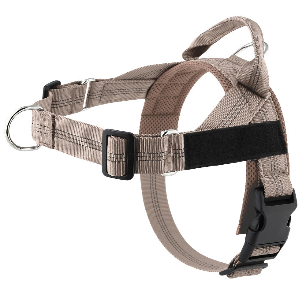 KFX-9245373 Lightweight Dog Breast Strap with Hand-Holding Rope - Multiple Colors Available