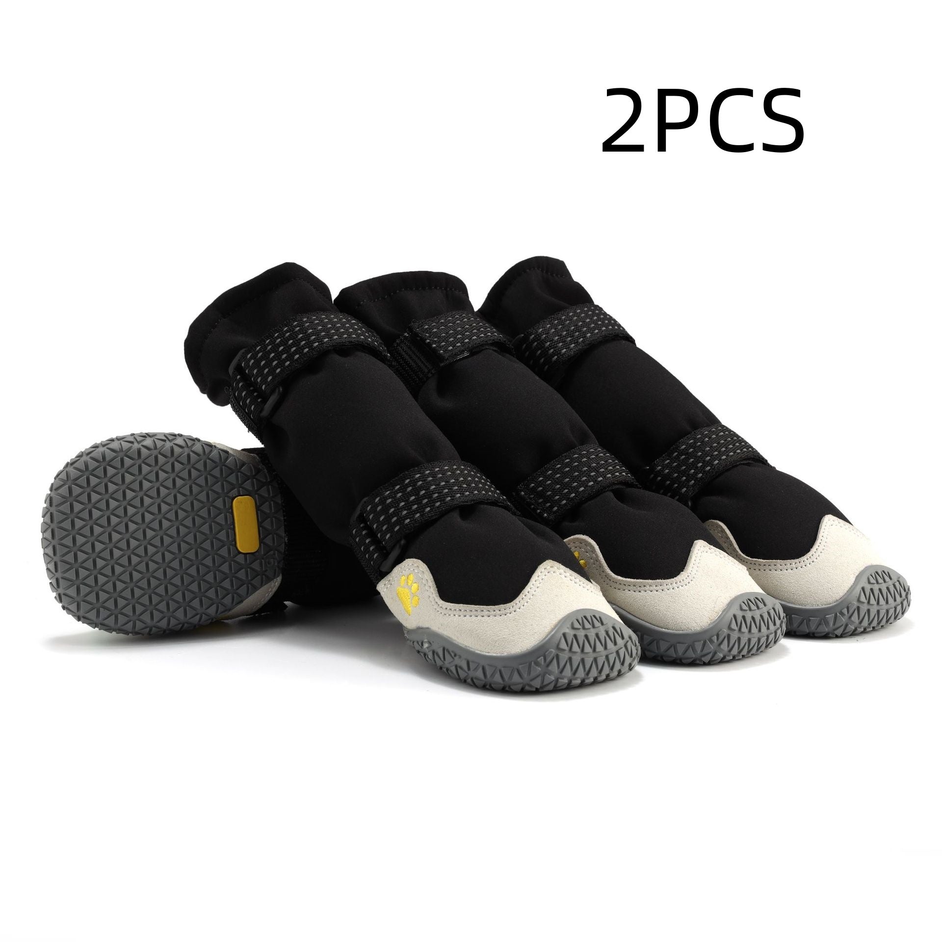 KFX-9248189 Soft-Soled Waterproof Non-Slip Dog Shoes for Medium to Large Breeds