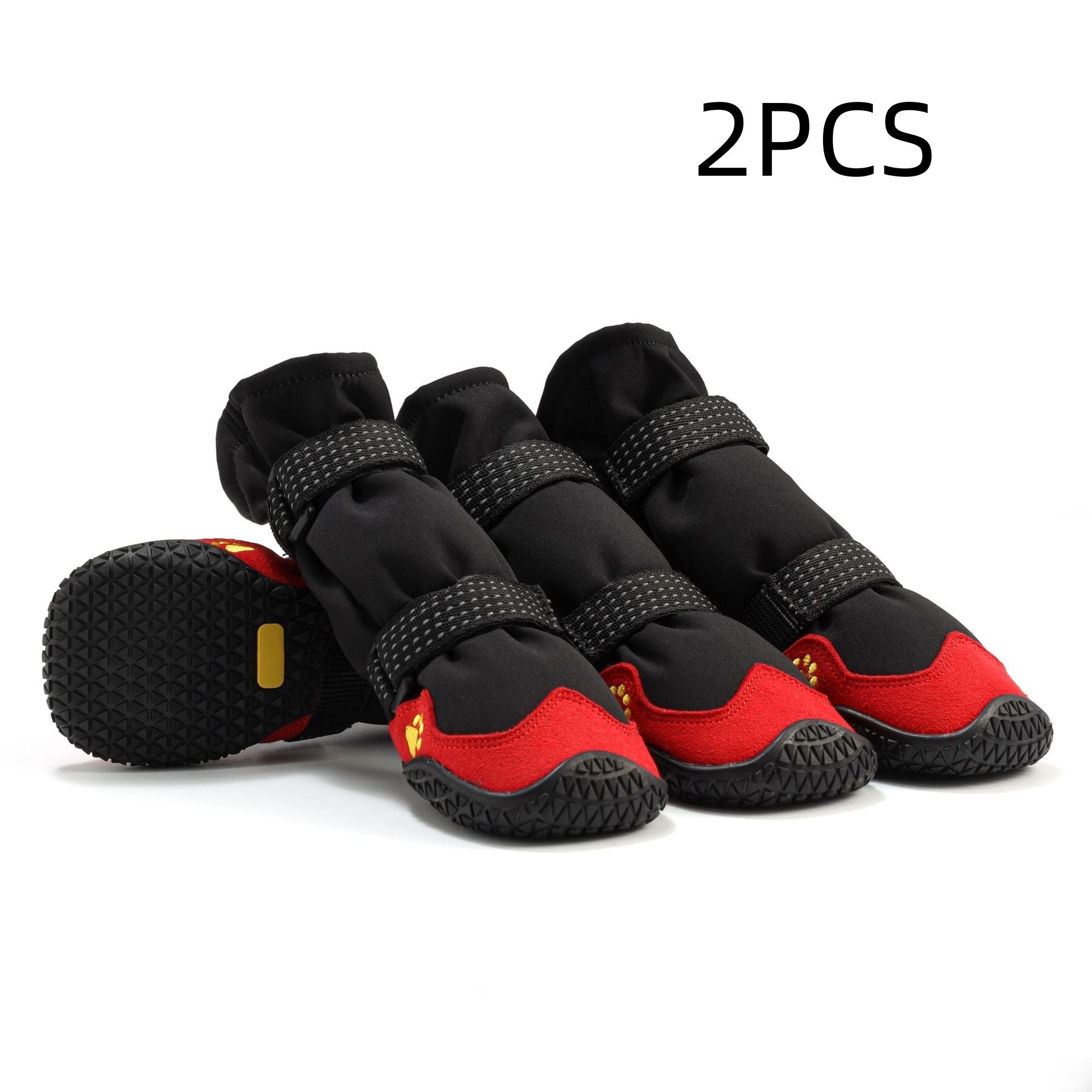 KFX-9248189 Soft-Soled Waterproof Non-Slip Dog Shoes for Medium to Large Breeds