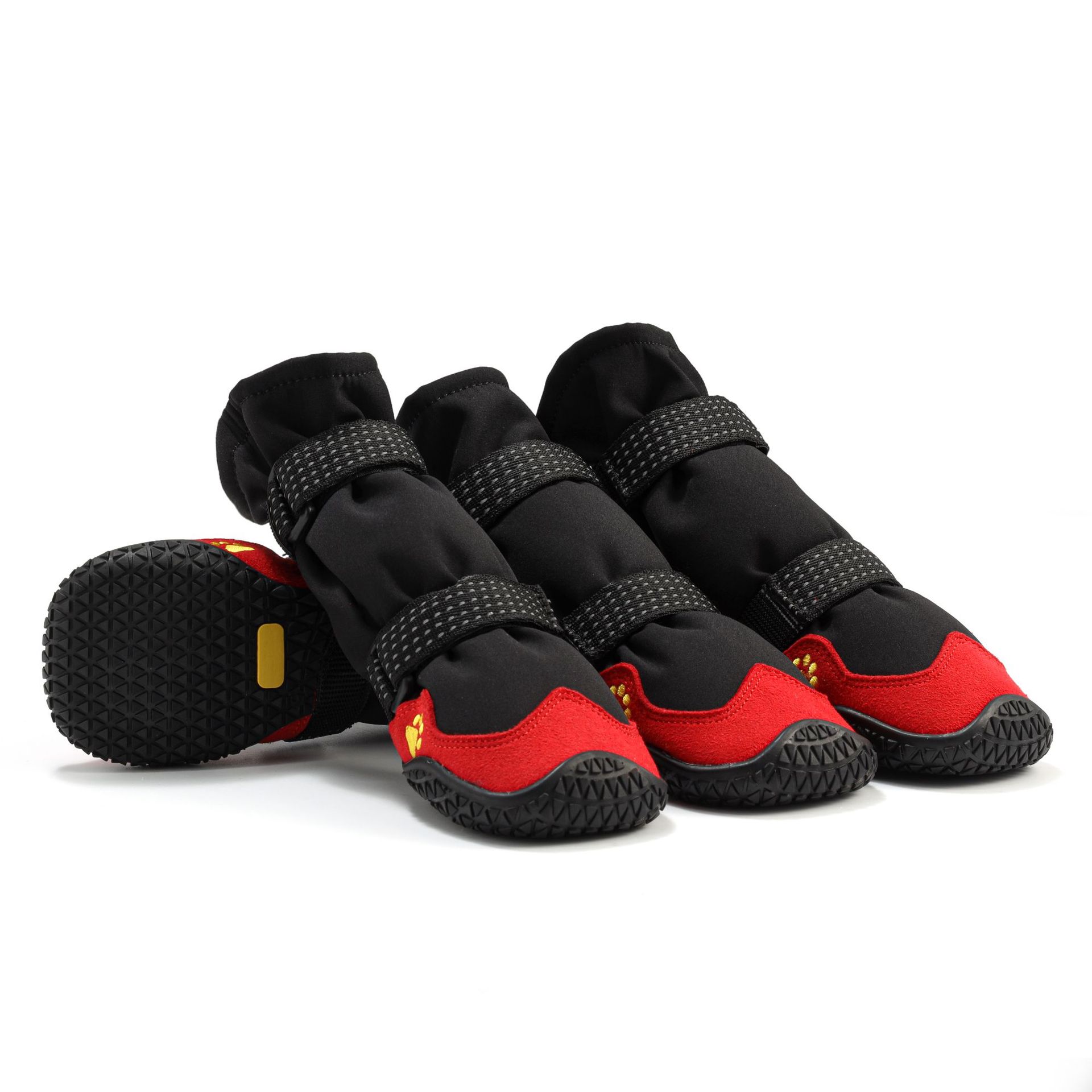 KFX-9248189 Soft-Soled Waterproof Non-Slip Dog Shoes for Medium to Large Breeds