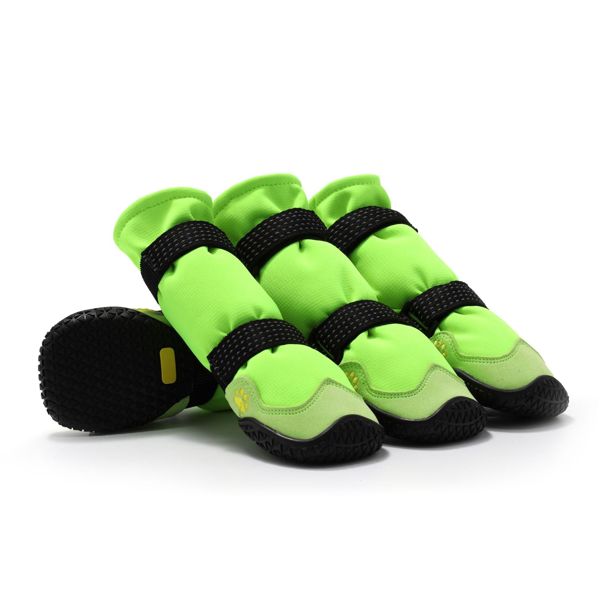 KFX-9248189 Soft-Soled Waterproof Non-Slip Dog Shoes for Medium to Large Breeds