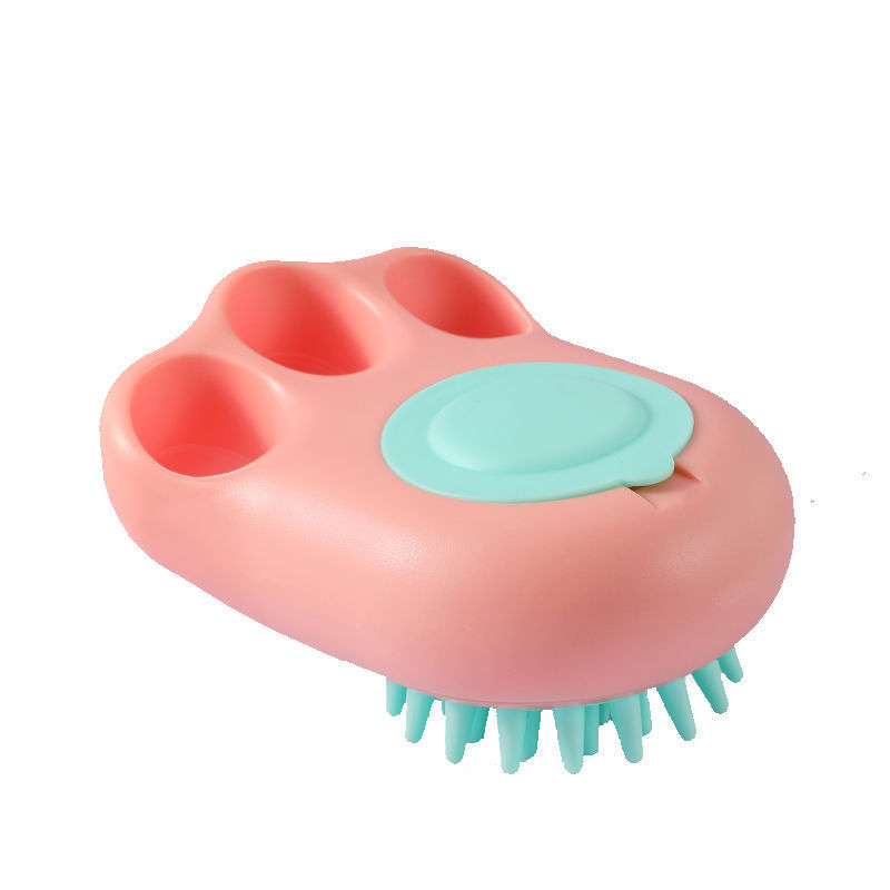 KFX-9248829 Pet Massage Comb and Bath Brush for Dogs and Cats - Gentle Cleaning Tool for a Refreshing Grooming Experience