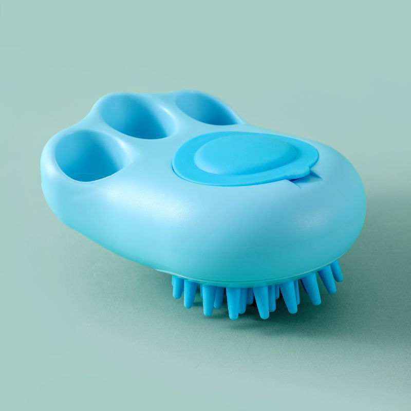 KFX-9248829 Pet Massage Comb and Bath Brush for Dogs and Cats - Gentle Cleaning Tool for a Refreshing Grooming Experience