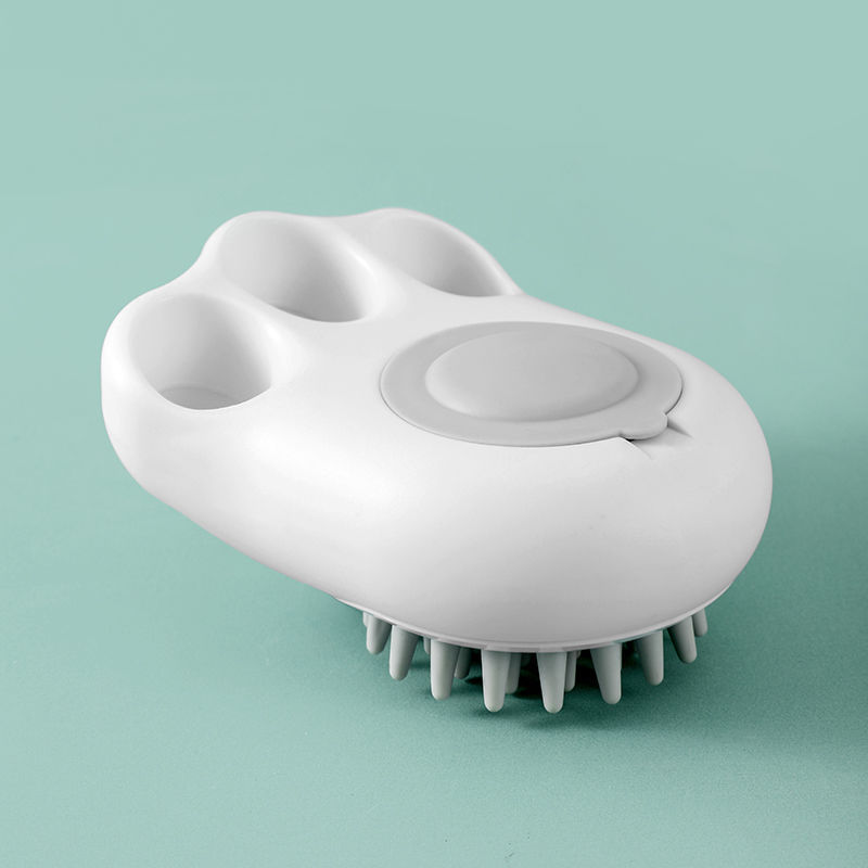 KFX-9248829 Pet Massage Comb and Bath Brush for Dogs and Cats - Gentle Cleaning Tool for a Refreshing Grooming Experience