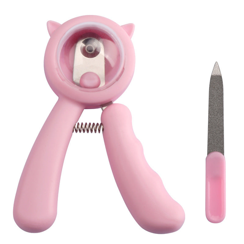KFX-9254589 Professional Stainless Steel Pet Nail Clipper and Grooming Scissors for Cats and Dogs