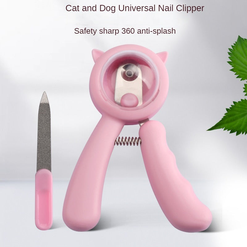 KFX-9254589 Professional Stainless Steel Pet Nail Clipper and Grooming Scissors for Cats and Dogs