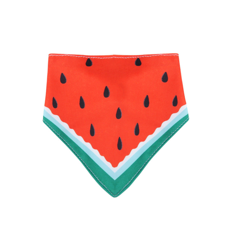 KFX-9254717 Adjustable Triangle Scarf Bib for Small Dogs - Soft and Comfortable Fabric
