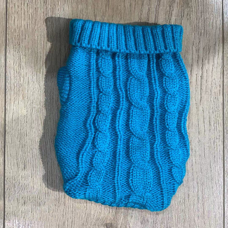 KFX-9255101 Cozy Wool Sweater for Small Dogs - 14 Color Options Available, Autumn & Winter Collection