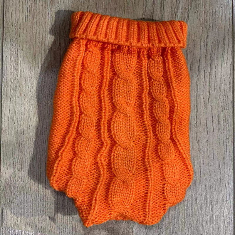 KFX-9255101 Cozy Wool Sweater for Small Dogs - 14 Color Options Available, Autumn & Winter Collection