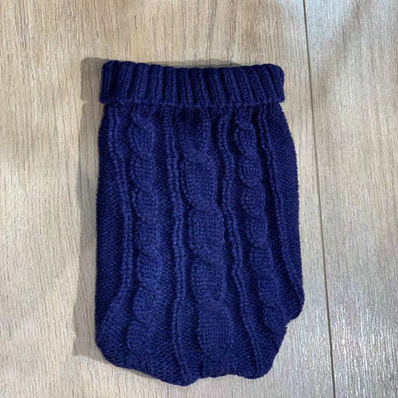 KFX-9255101 Cozy Wool Sweater for Small Dogs - 14 Color Options Available, Autumn & Winter Collection