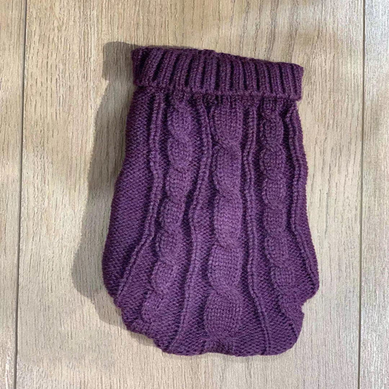 KFX-9255101 Cozy Wool Sweater for Small Dogs - 14 Color Options Available, Autumn & Winter Collection