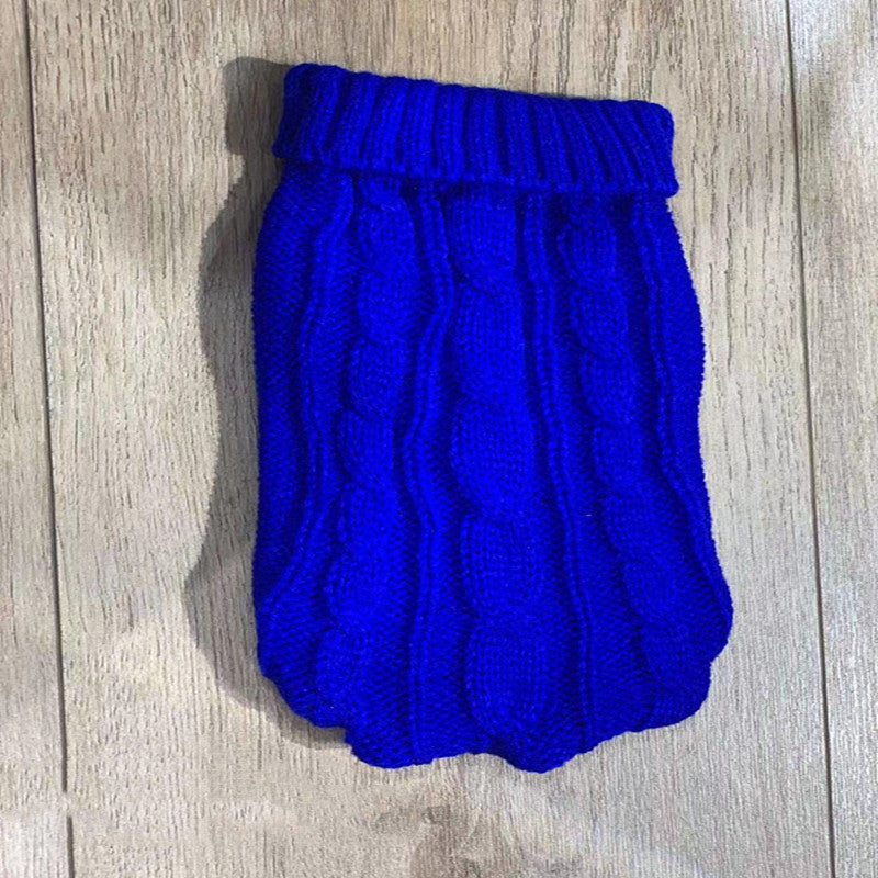 KFX-9255101 Cozy Wool Sweater for Small Dogs - 14 Color Options Available, Autumn & Winter Collection