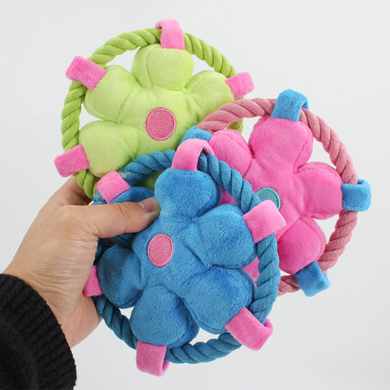KFX-9256765 Interactive Animal Shape Chew Toys for Dogs with Squeaker Molar Benefits