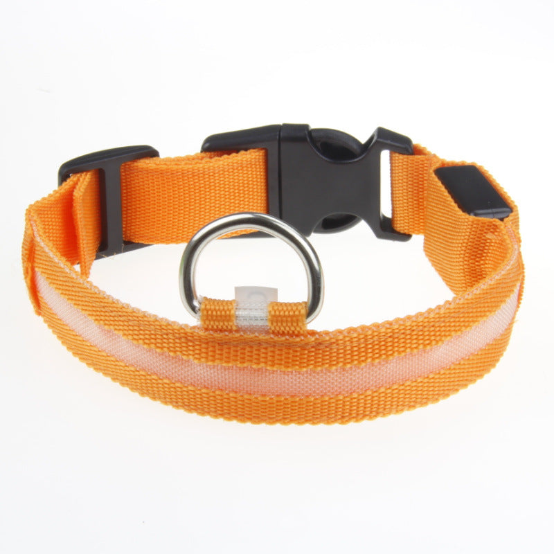 KFX-9259069 Rechargeable LED Luminous Dog Collar in Various Colors and Sizes
