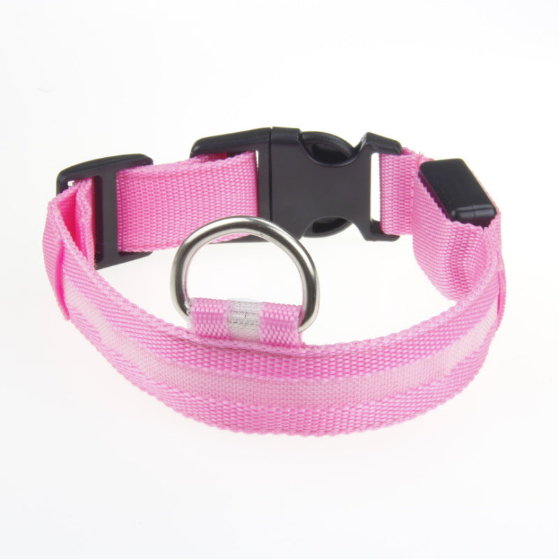 KFX-9259069 Rechargeable LED Luminous Dog Collar in Various Colors and Sizes