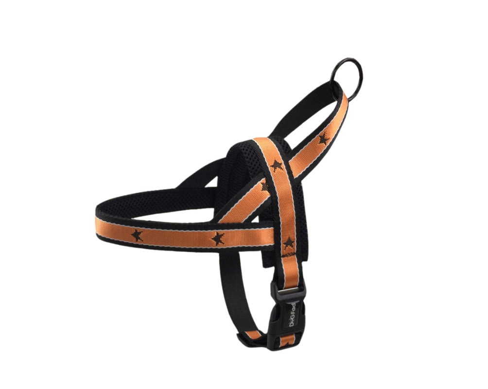 KFX-9262653 Adjustable Chest Band with Traction Rope for Medium and Large Dogs - Nylon in Multiple Colors