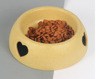 KFX-9263037 Stylish Replacement Dog Bowl in White, Blue, Yellow, and Orange - Small & Large Sizes Available