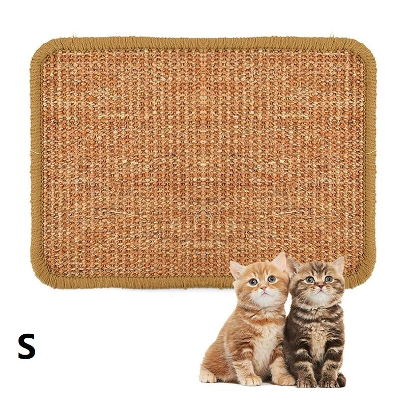 KFX-9268797 Natural Sisal Anti-Scratch Cat Scratching Mat with Skid-Proof Design - Multiple Sizes Available
