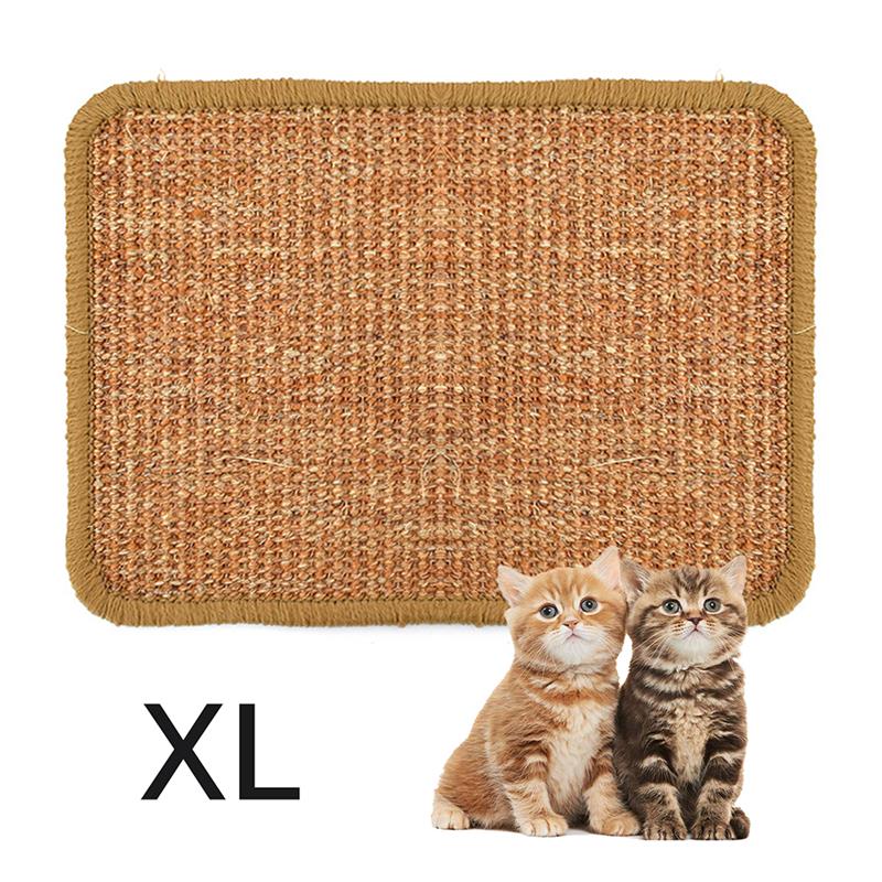 KFX-9268797 Natural Sisal Anti-Scratch Cat Scratching Mat with Skid-Proof Design - Multiple Sizes Available