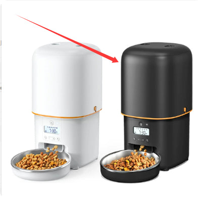 KFX-9274557 Intelligent Automatic Pet Feeder with Remote Video Control, 2L & 4L Options for Dogs and Cats