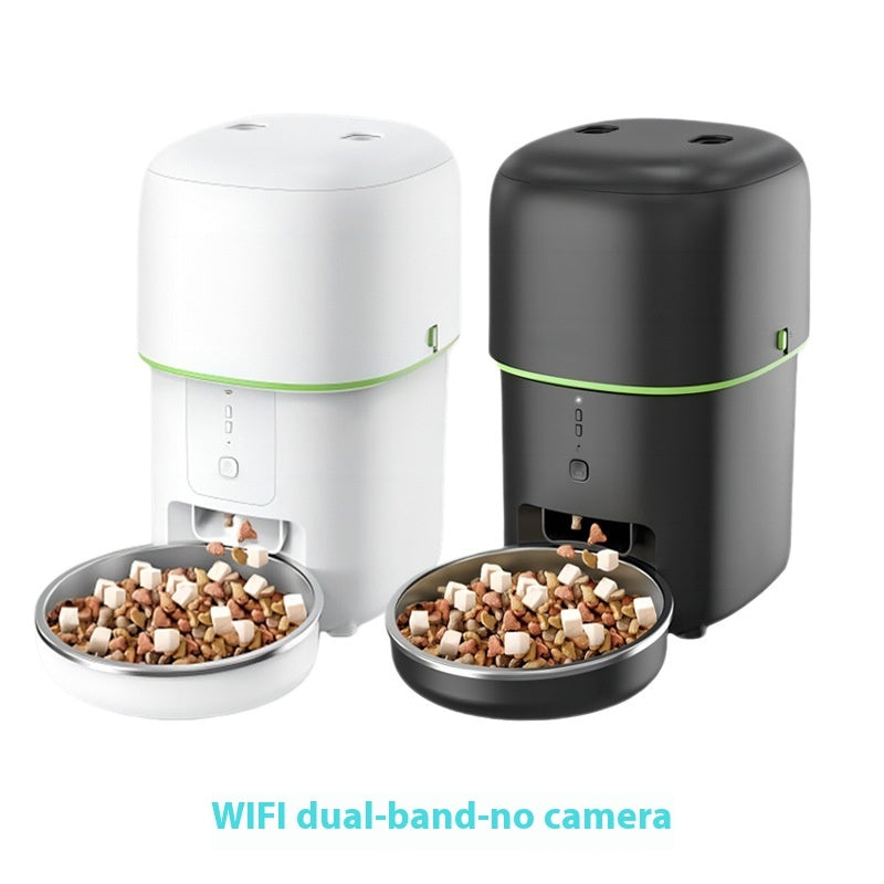 KFX-9274557 Intelligent Automatic Pet Feeder with Remote Video Control, 2L & 4L Options for Dogs and Cats