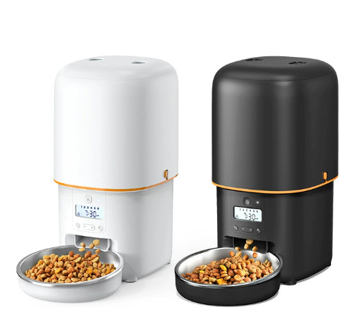 KFX-9274557 Intelligent Automatic Pet Feeder with Remote Video Control, 2L & 4L Options for Dogs and Cats