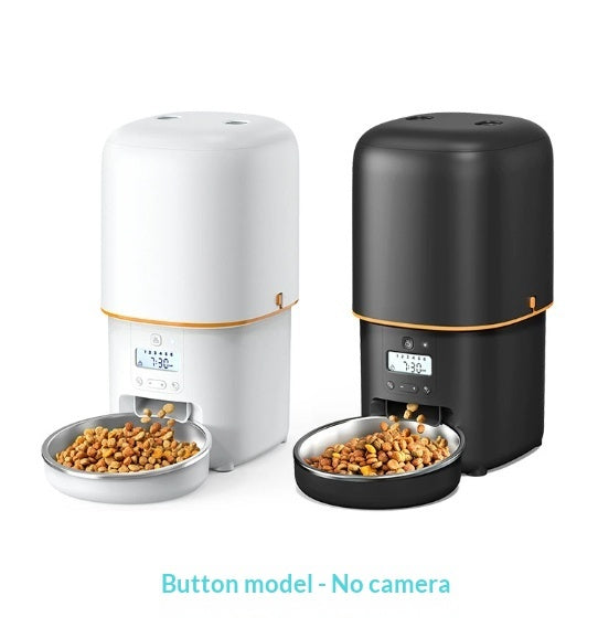 KFX-9274557 Intelligent Automatic Pet Feeder with Remote Video Control, 2L & 4L Options for Dogs and Cats