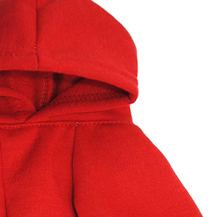 KFX-9274941 Scary Skull Fleece Hooded T-Shirt for Pets in Black, Red, Green - Cozy Polyester Sweater