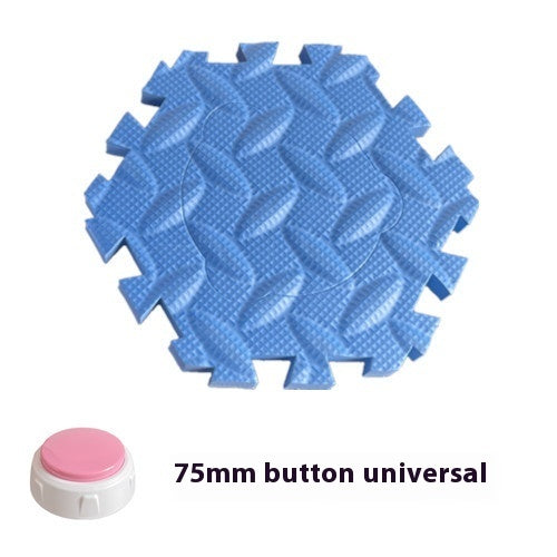 KFX-9275965 Non-Slip Pet Play Mat - Durable EVA Square Chew Toy in Multiple Colors