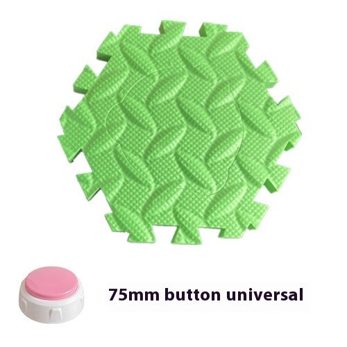 KFX-9275965 Non-Slip Pet Play Mat - Durable EVA Square Chew Toy in Multiple Colors
