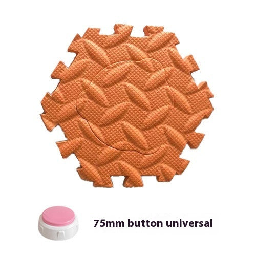 KFX-9275965 Non-Slip Pet Play Mat - Durable EVA Square Chew Toy in Multiple Colors