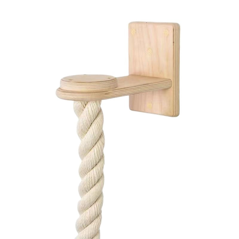 KFX-9279165 Wall-Mounted Cat Climbing Toy with Jute Rope Jumping Platforms