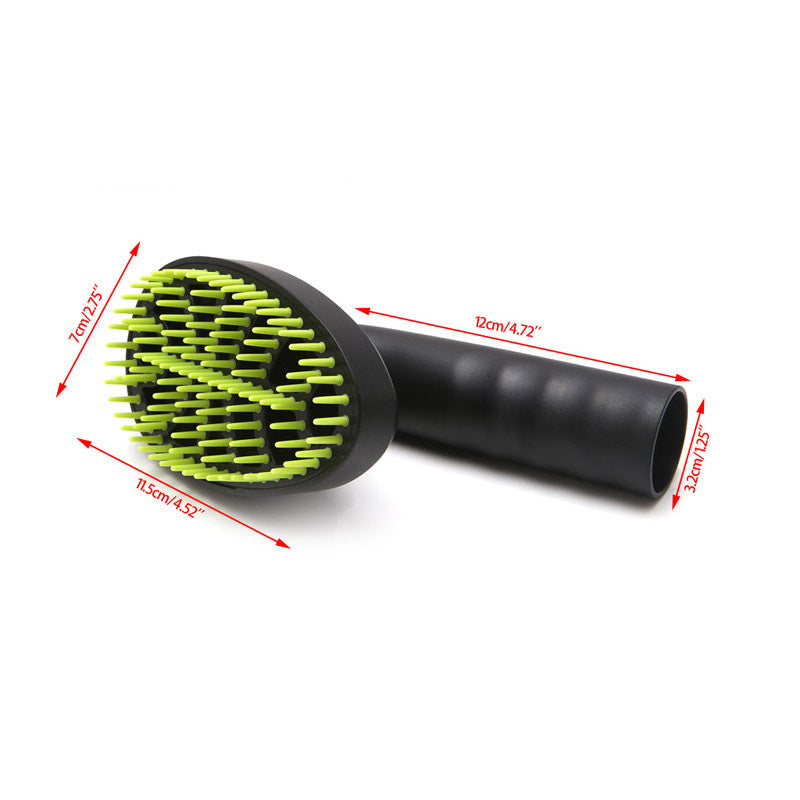 KFX-9279933 Pet Hair Grooming Brush Vacuum Cleaner Attachment with 360-Degree Rotating Head